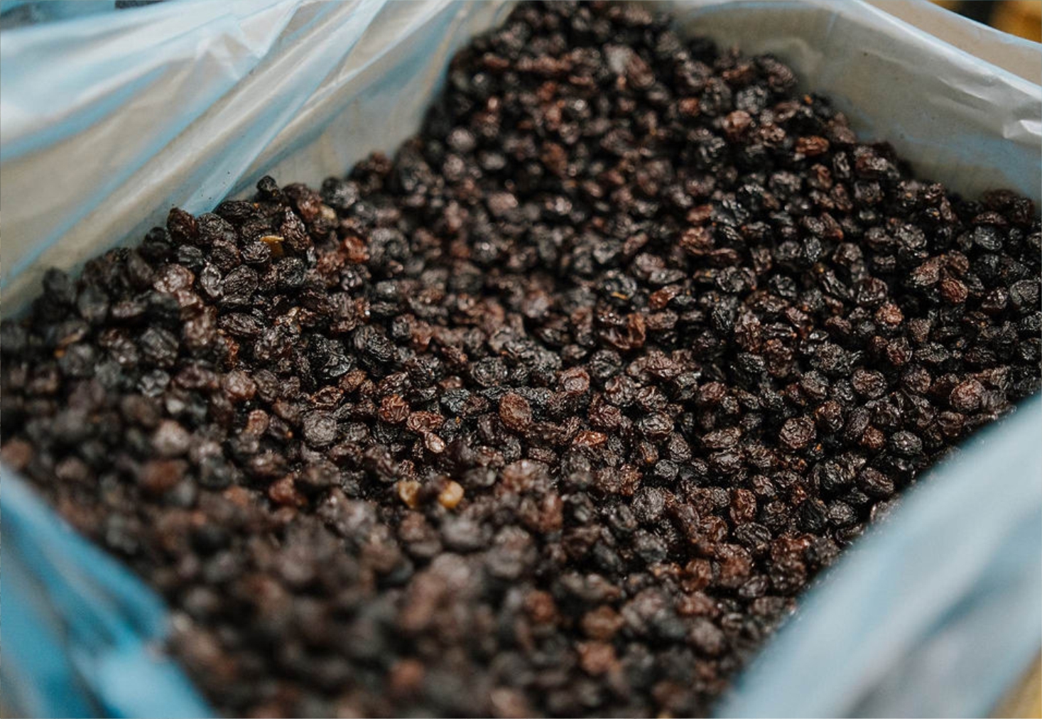 Organic Thompsons raisins